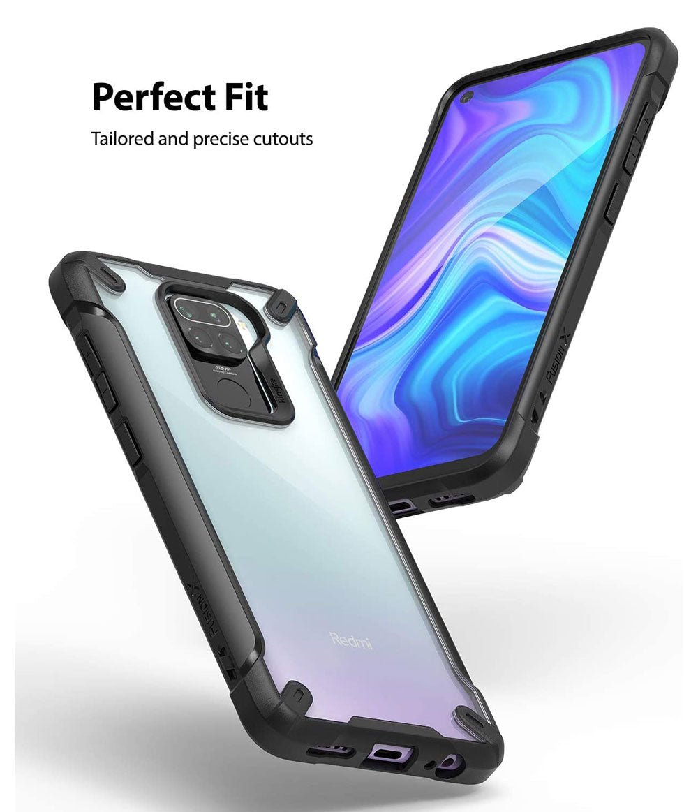 Case Ringke Fusion X Xiaomi RedMi Note 9 - Black - Ringke - Funda9 / CRFXXRN9 - BDastore