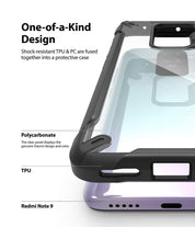Case Ringke Fusion X Xiaomi RedMi Note 9 - Black - Ringke - Funda9 / CRFXXRN9 - BDastore