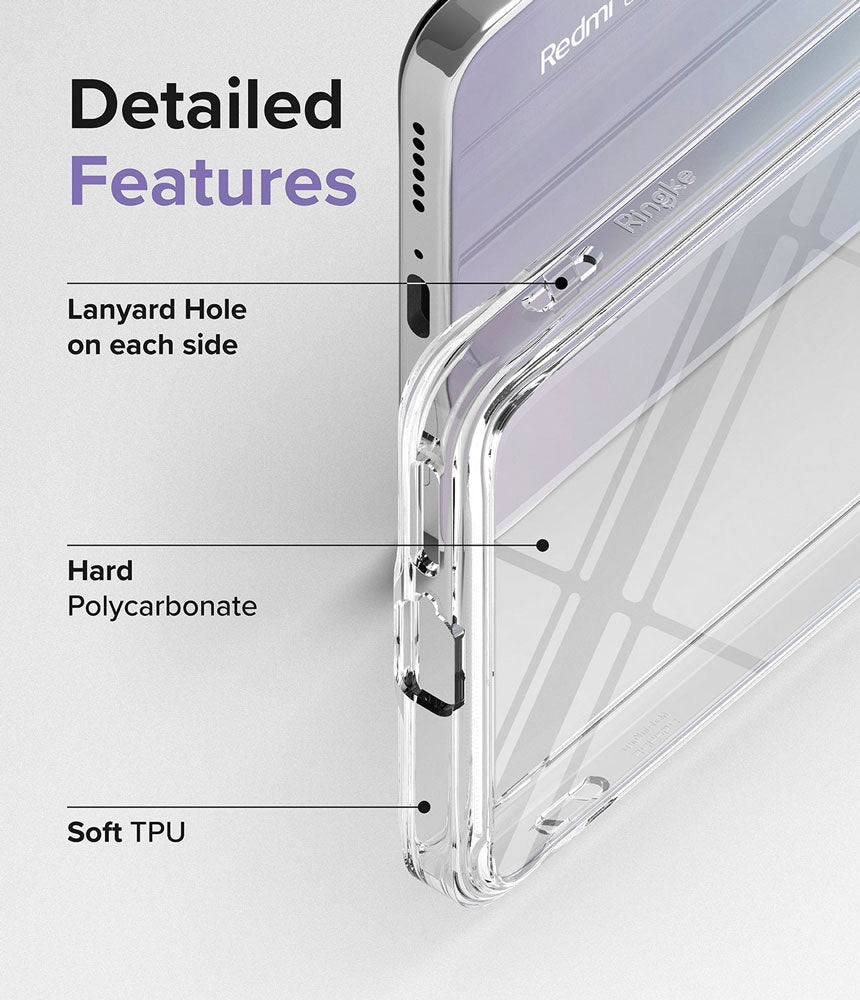 Case Ringke Fusion Xiaomi Redmi Note 11 Pro / Pro 5G / Plus 5G / 11E Pro - Clear (OUTLET) - Ringke - Funda/ CRFXRN11P - COUTDastore