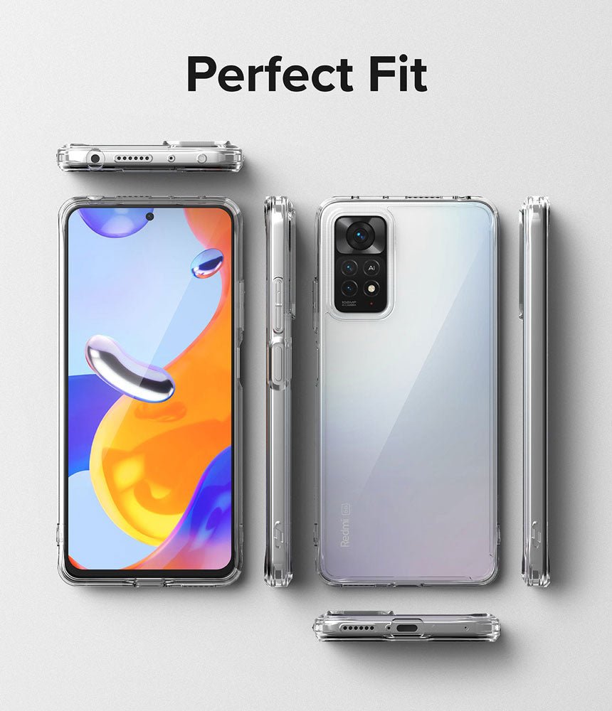 Case Ringke Fusion Xiaomi Redmi Note 11 Pro / Pro 5G / Plus 5G / 11E Pro - Clear (OUTLET) - Ringke - Funda/ CRFXRN11P - COUTDastore