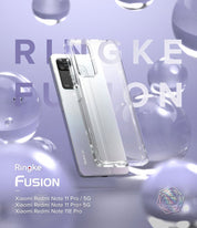 Case Ringke Fusion Xiaomi Redmi Note 11 Pro / Pro 5G / Plus 5G / 11E Pro - Clear (OUTLET) - Ringke - Funda/ CRFXRN11P - COUTDastore