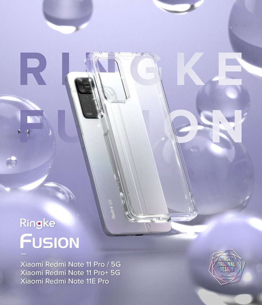 Case Ringke Fusion Xiaomi Redmi Note 11 Pro / Pro 5G / Plus 5G / 11E Pro - Ringke - Funda14 / CRFXRN11P - CDastore