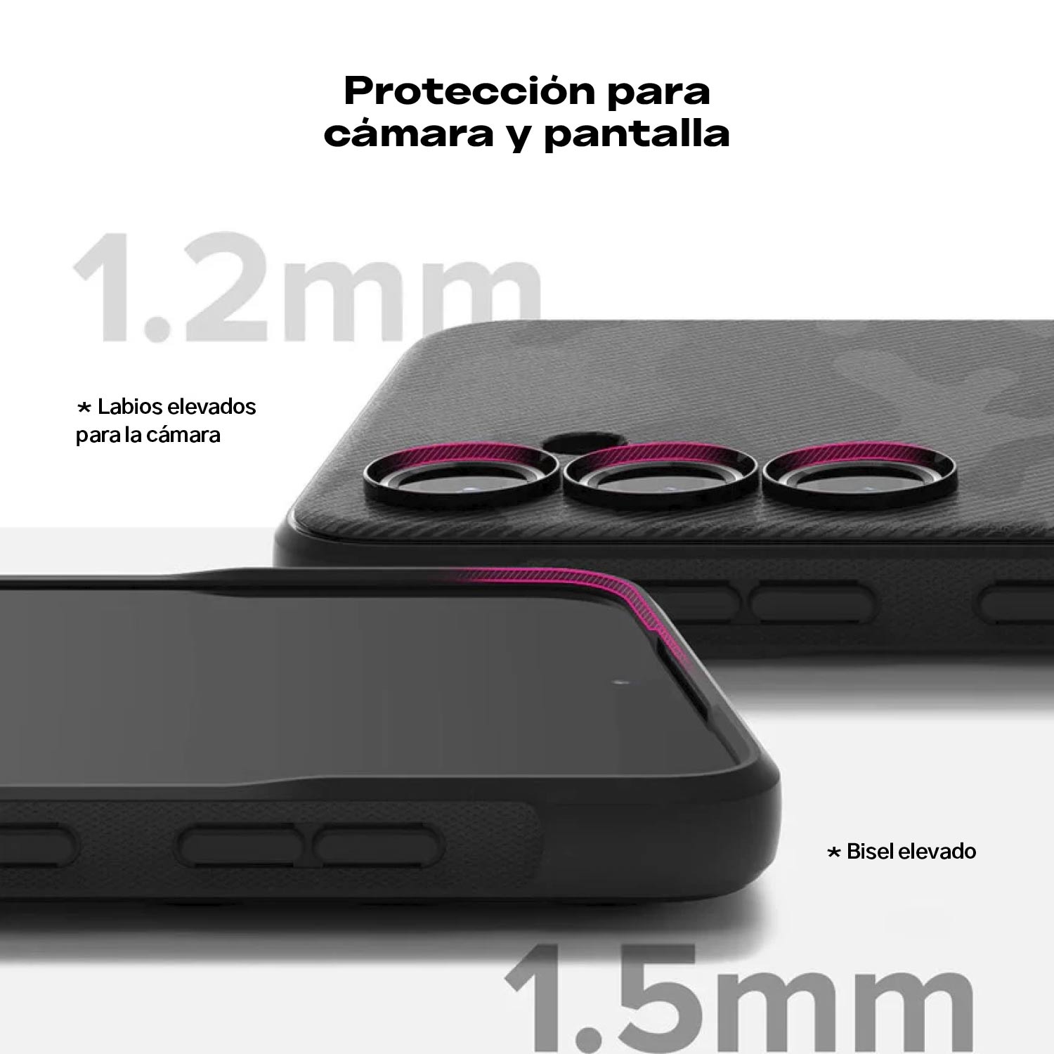 Case Ringke Onyx Design Galaxy S24 FE - Camo Black - Ringke - Funda1 - 6 - 3 / CRODGS24FE - CMBLCKDastore