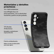 Case Ringke Onyx Design Galaxy S24 FE - Camo Black - Ringke - Funda1 - 6 - 3 / CRODGS24FE - CMBLCKDastore
