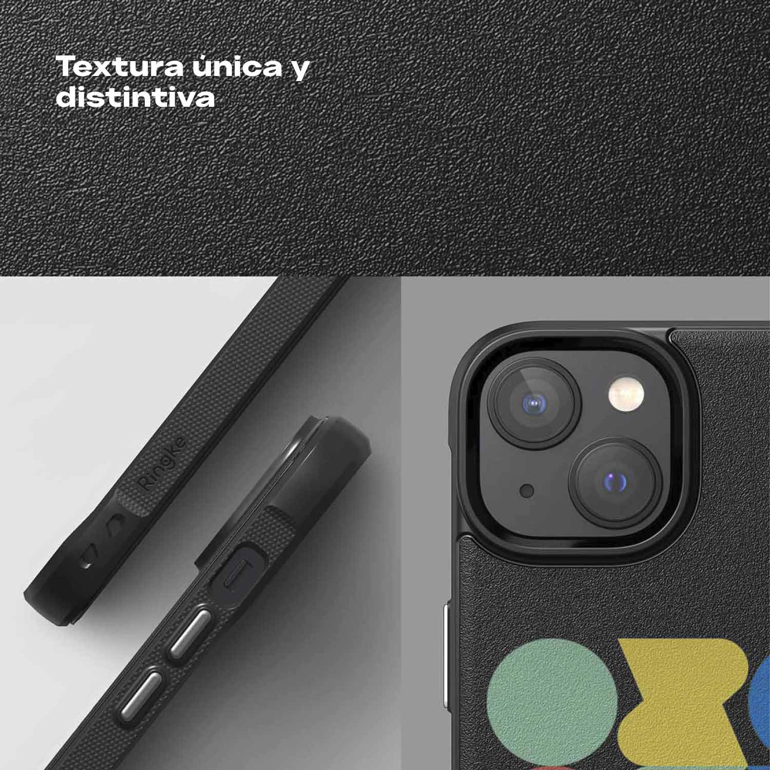 Case Ringke Onyx Design iPhone 14 - Block - Ringke - Funda2 - 8 - 2 / CRODIP14 - BDastore