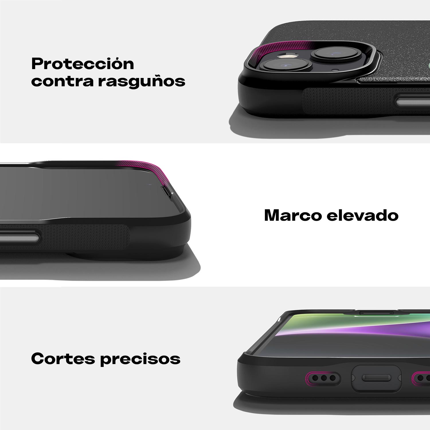 Case Ringke Onyx Design iPhone 14 - Block - Ringke - Funda2 - 8 - 2 / CRODIP14 - BDastore
