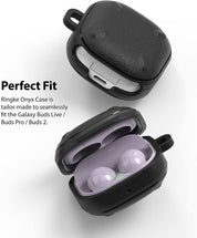 Case Ringke Onyx Galaxy Buds FE / Buds2 / 2 Pro / Live / Buds Pro - Black - Ringke - Accesorios Galaxy Buds5 - 6 - 5 / CROGBP - BDastore