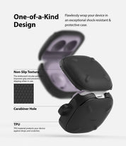 Case Ringke Onyx Galaxy Buds FE / Buds2 / 2 Pro / Live / Buds Pro - Black - Ringke - Accesorios Galaxy Buds5 - 6 - 5 / CROGBP - BDastore