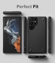 Case Ringke Onyx Galaxy S22 Ultra - Black - Ringke - Funda/ CROGS22U - BDastore