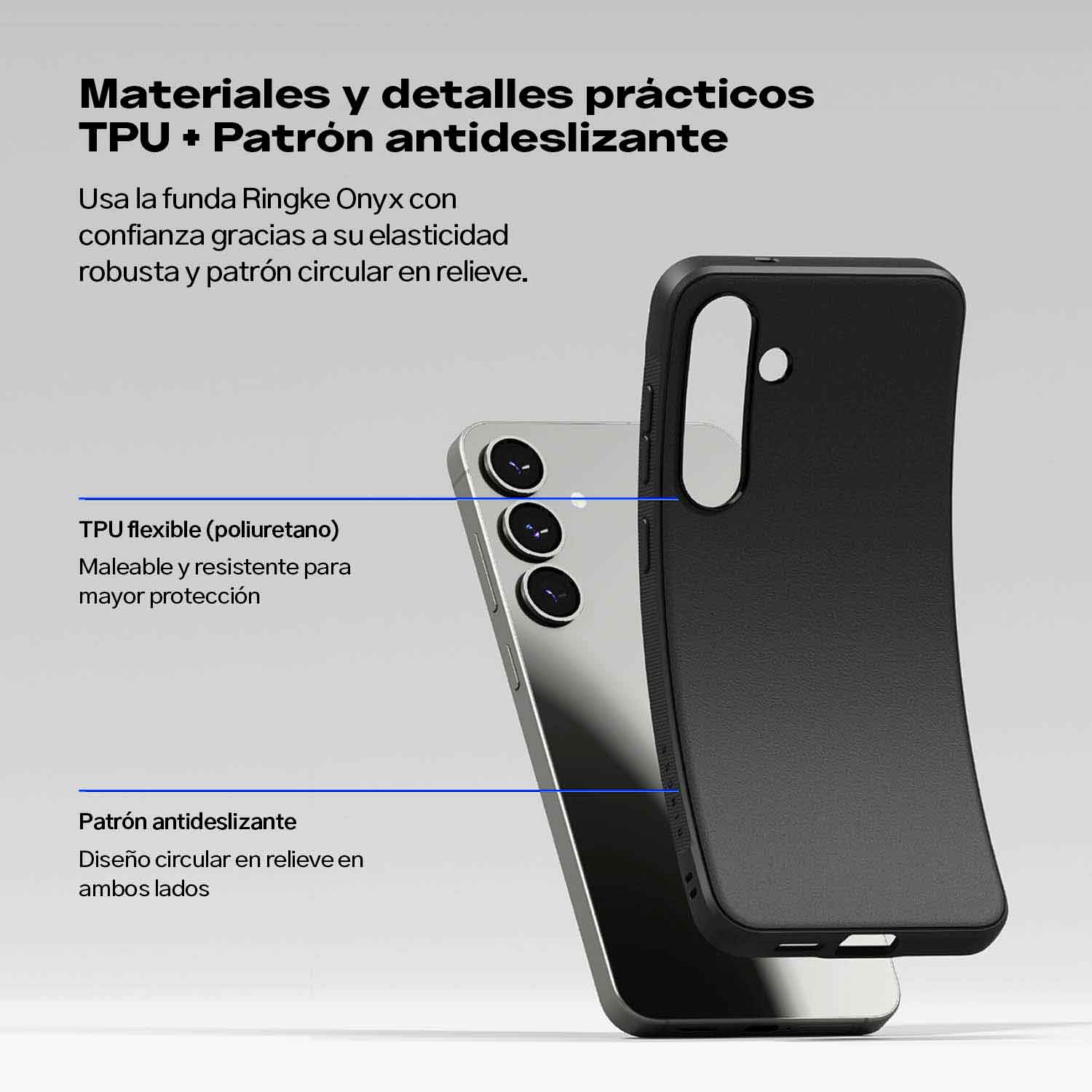 Case Ringke Onyx Galaxy S25 Plus - Ringke - Funda1 - 8 - 5 / CROGS25P - BCKDastore