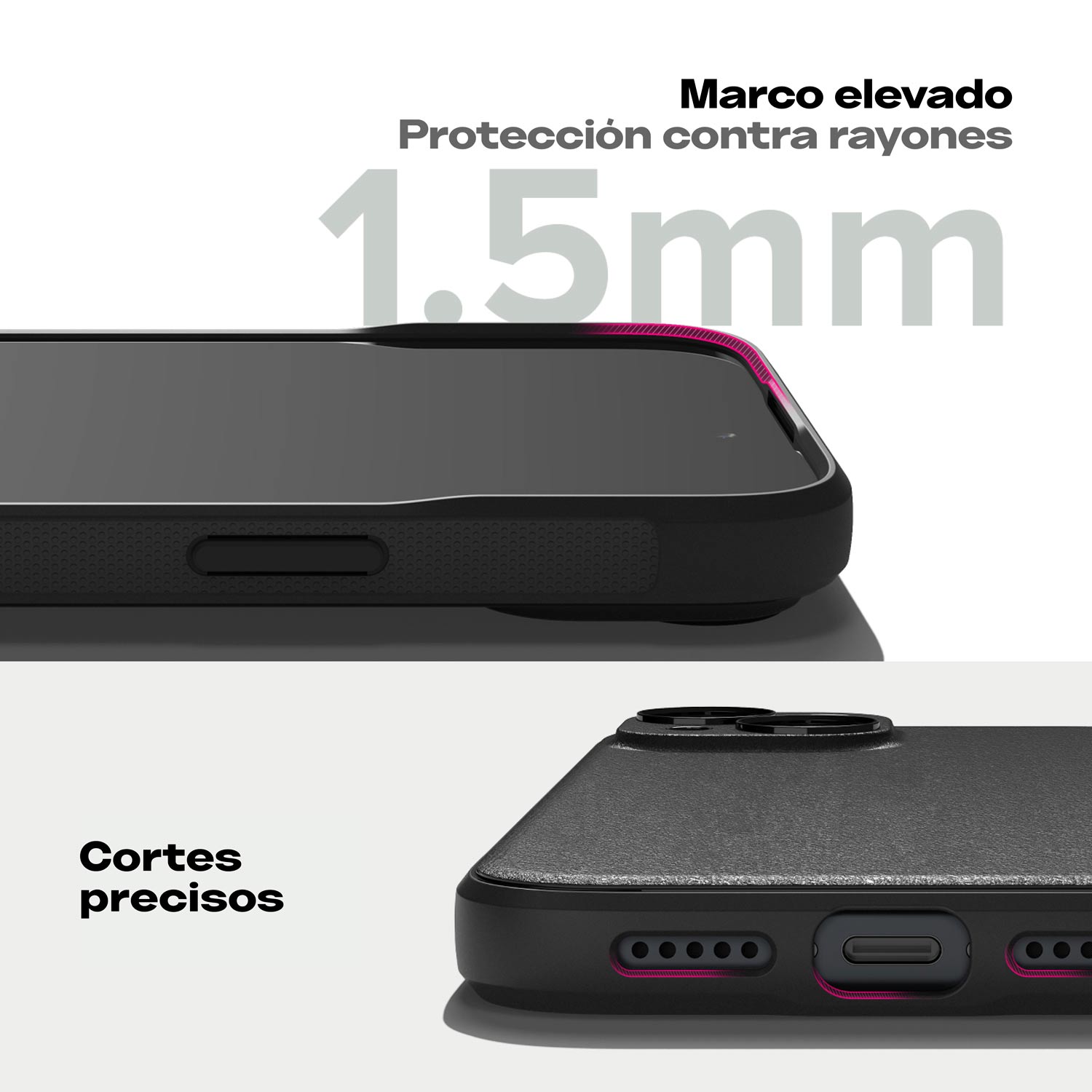 Case Ringke Onyx iPhone 15 Plus - Ringke - Funda3 - 1 - 1 / CROIPH15PL - BCKDastore
