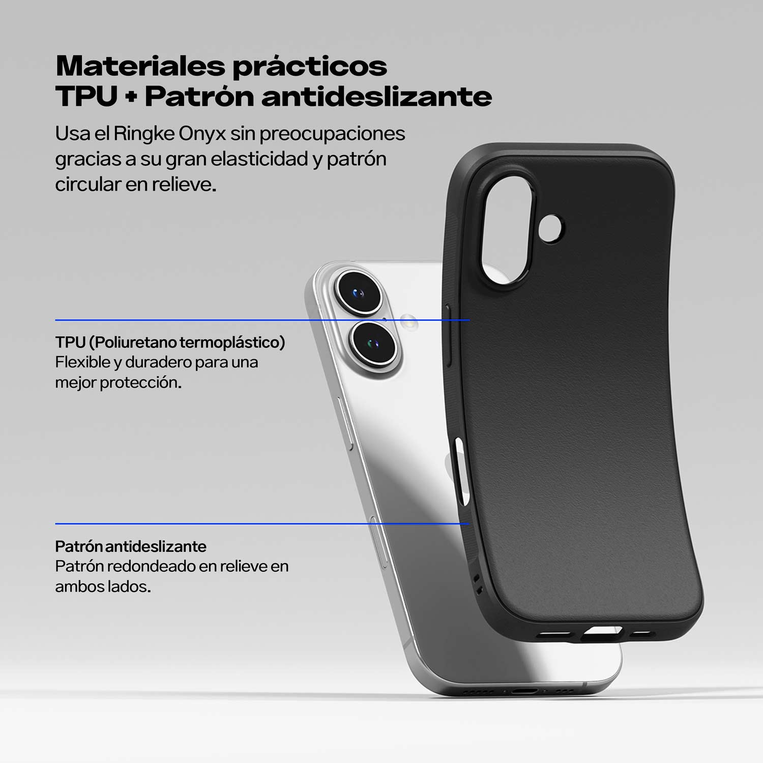 Case Ringke Onyx iPhone 16 Plus - Ringke - Funda2 - 2 - 8 / CROIPH16PL - BCKDastore