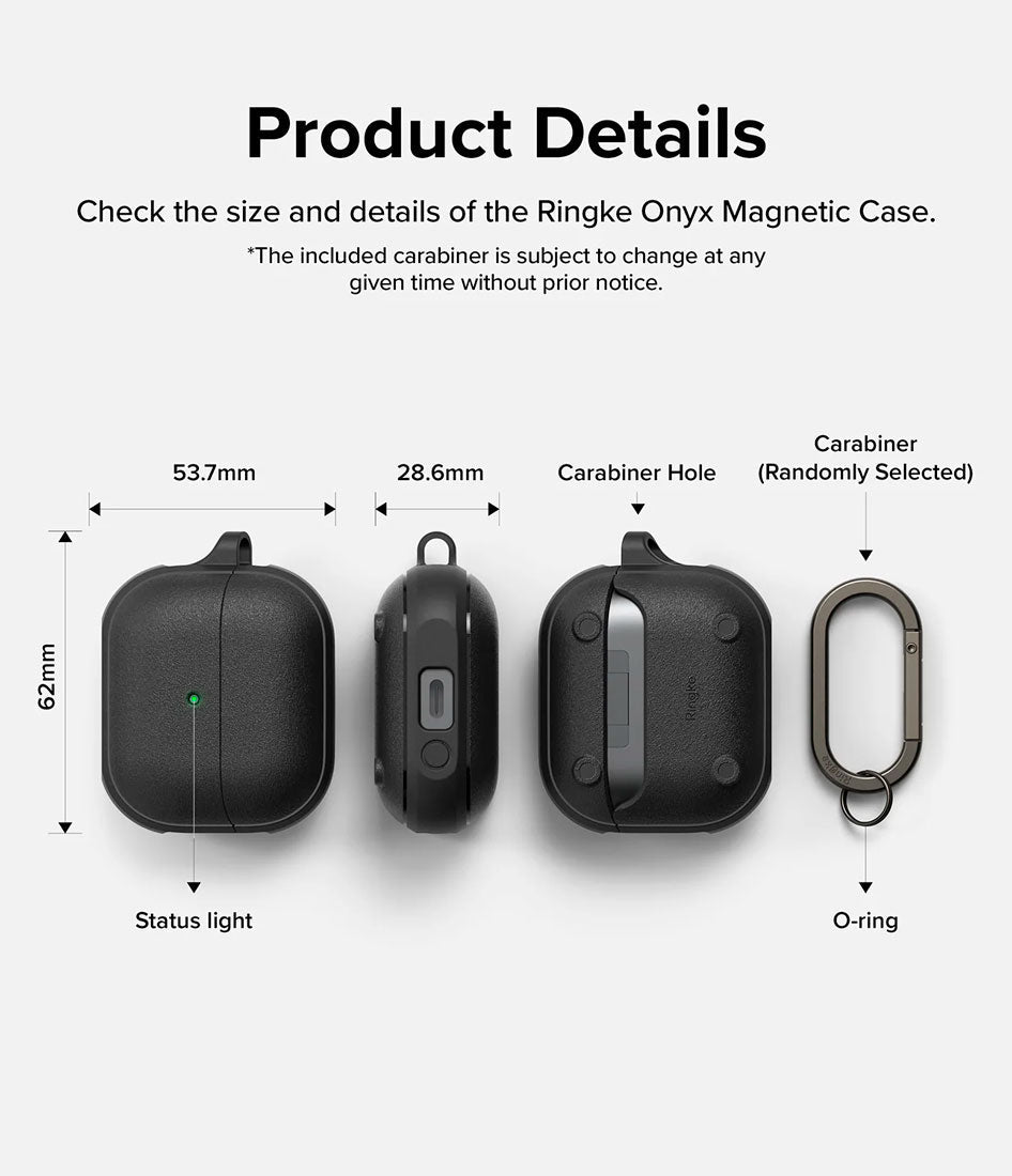 Case Ringke Onyx Magnetic Galaxy Buds3 / Buds3 Pro - Ringke - Accesorios Galaxy Buds5 - 5 - 8 / CROMGB3PBDastore