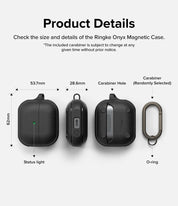 Case Ringke Onyx Magnetic Galaxy Buds3 / Buds3 Pro - Ringke - Accesorios Galaxy Buds5 - 5 - 8 / CROMGB3PBDastore