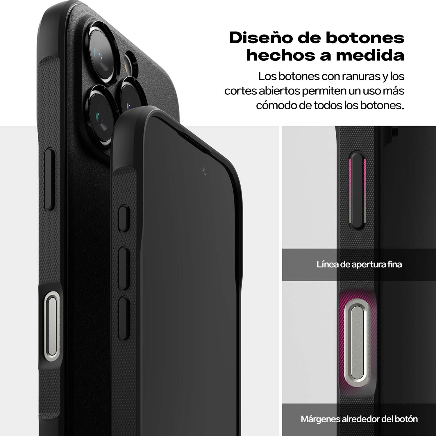 Case Ringke Onyx Magnetic iPhone 16 Pro (MagSafe) - Ringke - Funda1 - 8 - 3 / CROMIPH16P - BCKDastore