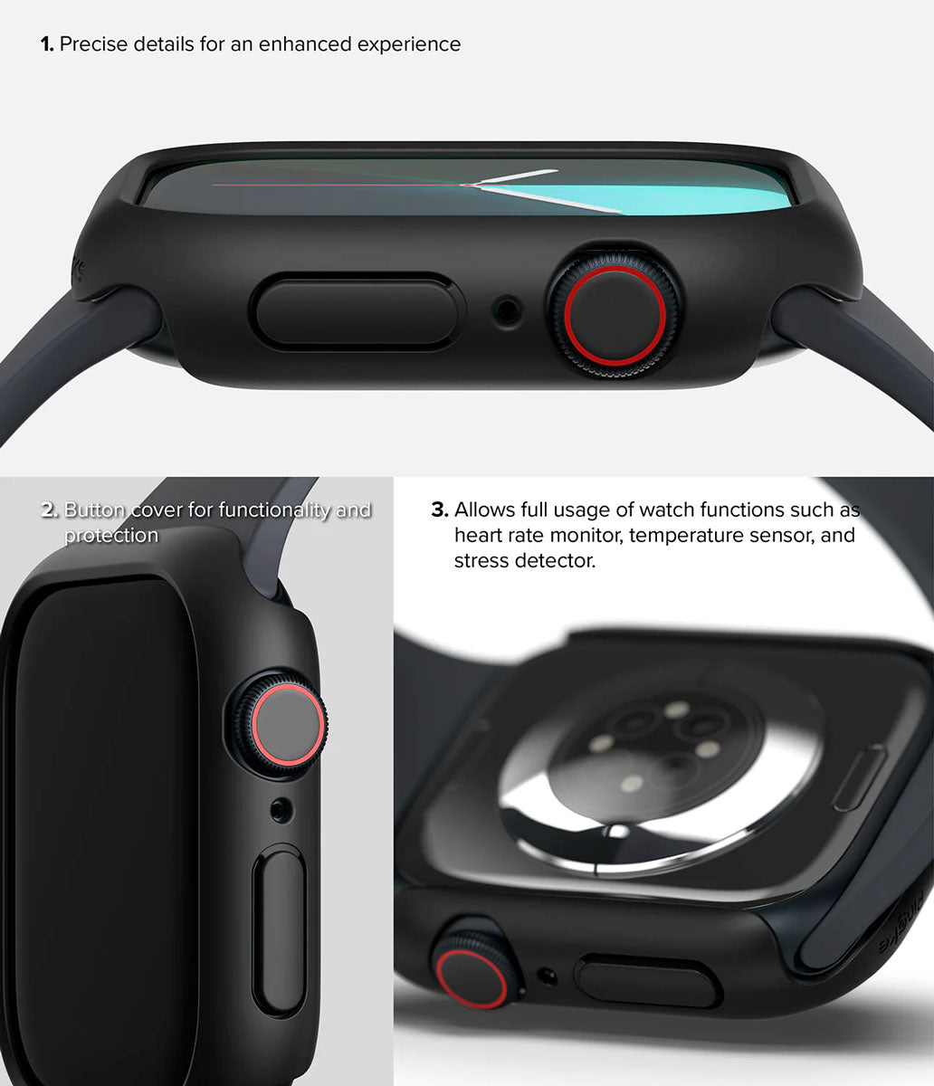 Case Ringke Slim Apple Watch 46MM Serie 10 (2 PACK) - Ringke - Funda Apple Watch6 - 8 - 7 / CRSAWS1046MM - MTBCKDastore