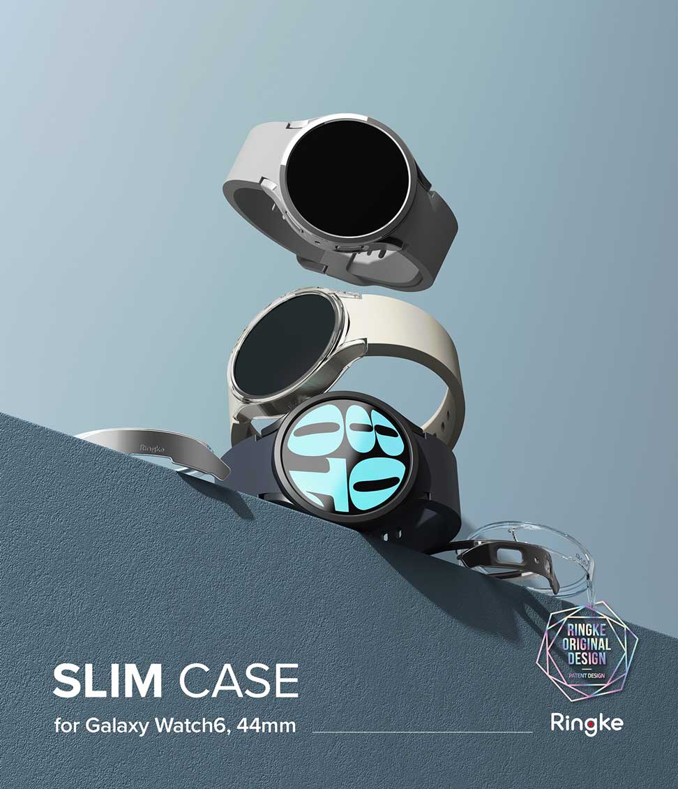 Case Ringke Slim Galaxy Watch 6 (44MM) 2 Pack - Ringke - Funda Galaxy Watch/ CRSGW644MMDastore
