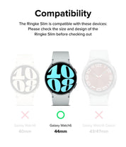 Case Ringke Slim Galaxy Watch 6 (44MM) 2 Pack - Ringke - Funda Galaxy Watch/ CRSGW644MMDastore