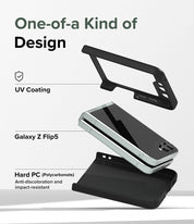 Case Ringke Slim Galaxy Z Flip 5 - Black - Ringke - Funda1 - 5 - 4 / CRSGZFL5 - BCKDastore