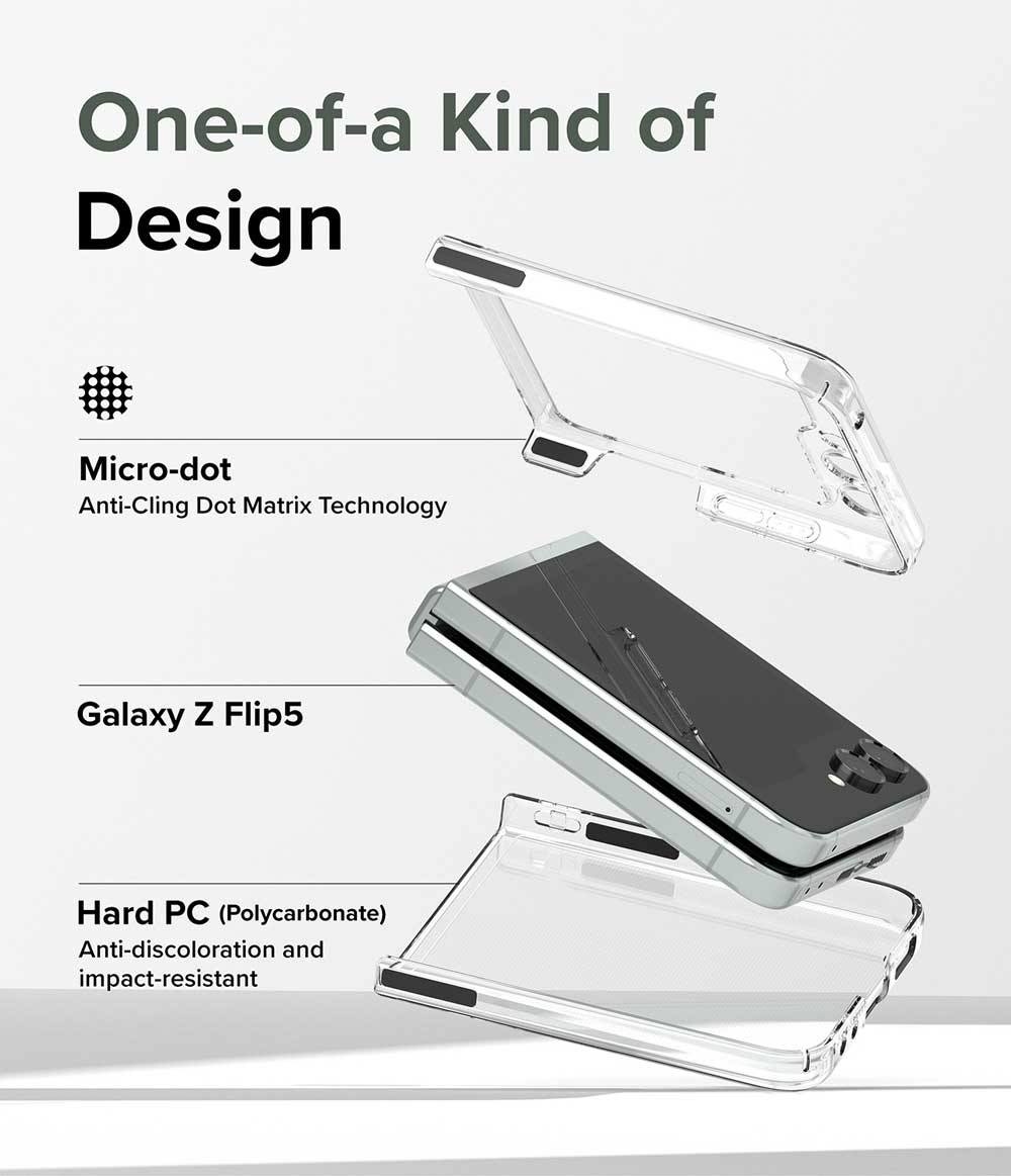 Case Ringke Slim Galaxy Z Flip 5 - Clear - Ringke - Funda11 / CRSGZFL5 - CLDastore