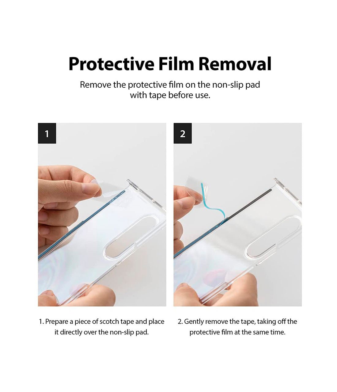 Case Ringke Slim Galaxy Z Fold 3 - Clear - Ringke - Funda11 / CSGZFOLD3CDastore
