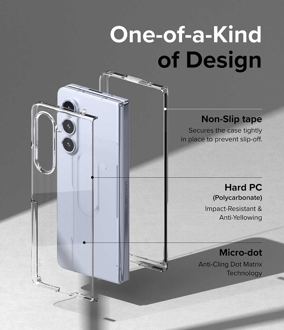 Case Ringke Slim Galaxy Z Fold 5 - Clear - Ringke - Funda/ CRSGZF5 - CLDastore