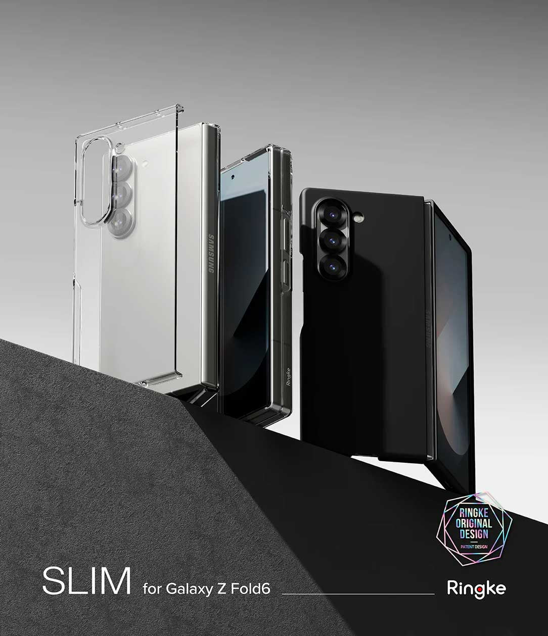 Case Ringke Slim Galaxy Z Fold6 - Black - Ringke - Funda2 - 3 - 6 / CRSGZF6 - BLDastore