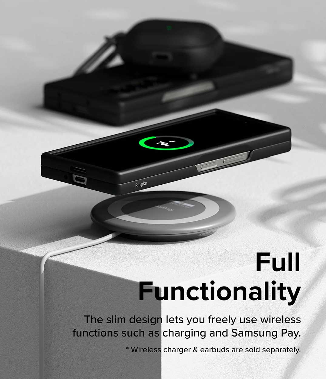 Case Ringke Slim Galaxy Z Fold6 - Black - Ringke - Funda2 - 3 - 6 / CRSGZF6 - BLDastore