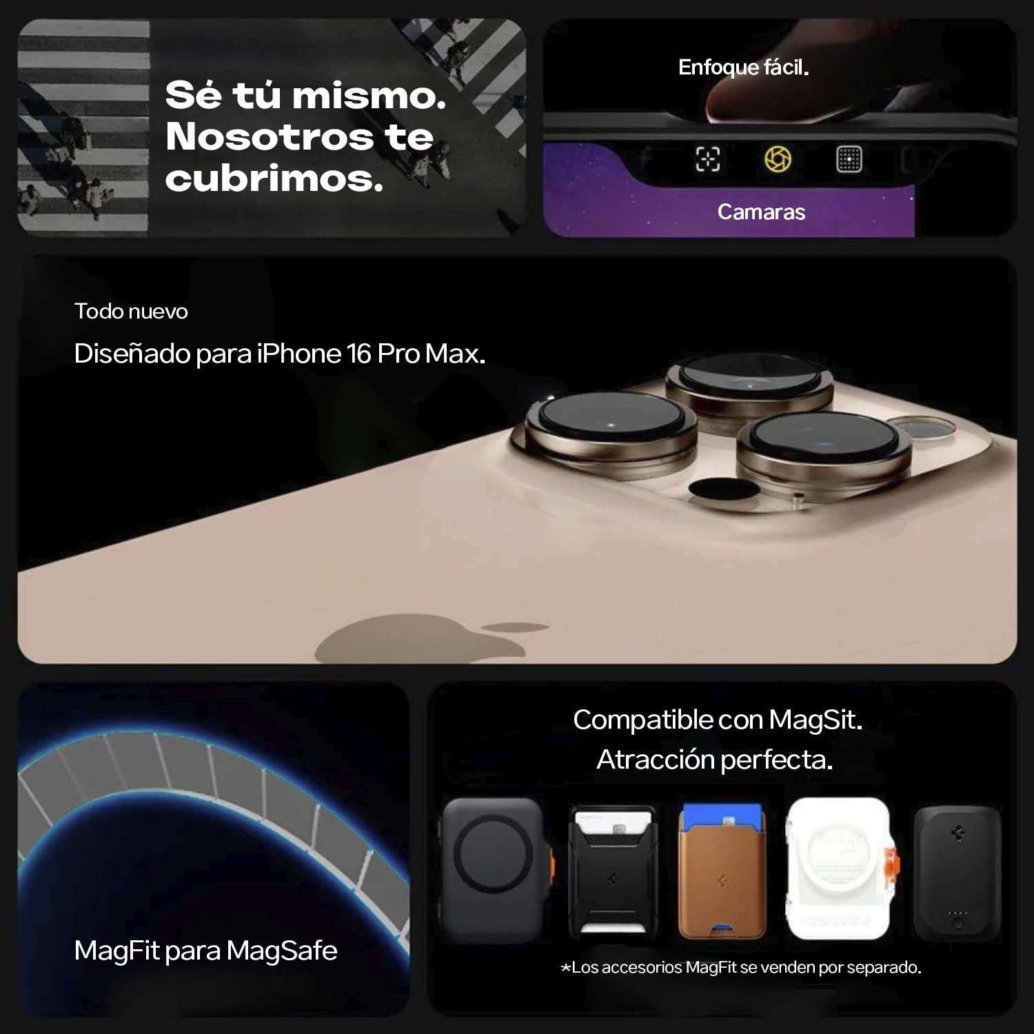 Case Spigen Enzo Aramid iPhone 16 Pro Max - Spigen - Funda4 - 6 - 1 / CSEAP16PMDastore