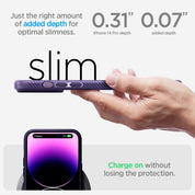 Case Spigen Liquid Air Armor iPhone 14 Pro - Deep Purple - Spigen - Funda4 - 6 - 3 / CSLAIPH14P - DPDastore