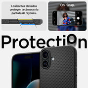 Case Spigen Liquid Air iPhone 16 - Spigen - Funda4 - 7 - 2 / CSLAP16Dastore