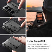 Case Spigen Optik Armor Galaxy S24 Ultra - Spigen - Funda4 - 3 - 9 / CSOAG24U - BCKDastore
