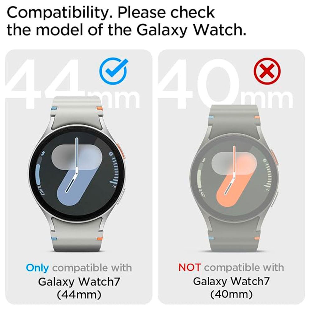 Case Spigen Rugged Armor Pro Galaxy Watch 7 (44mm) Case + correa - Spigen - Funda Galaxy Watch/ CSRAPGW744CCBDastore