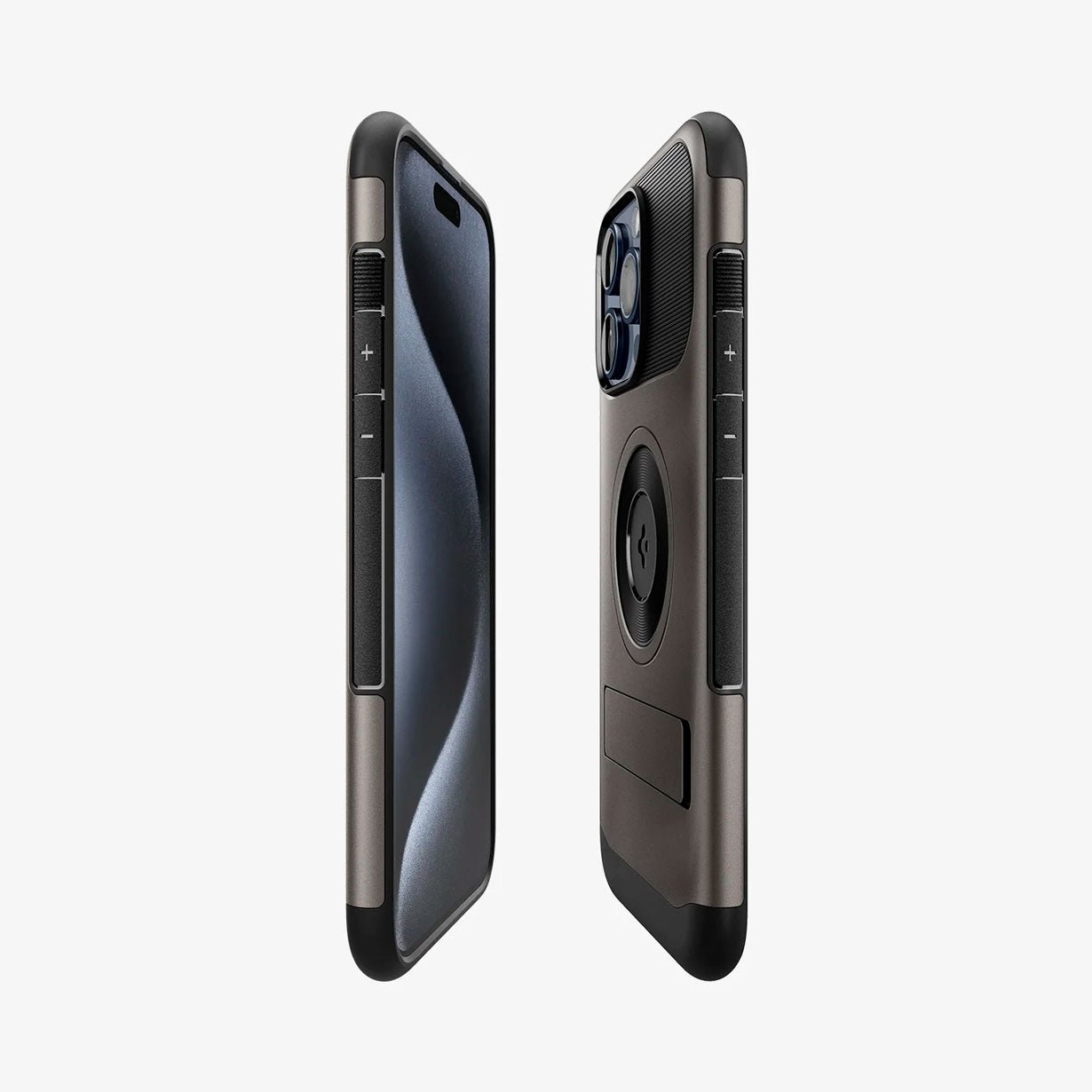 Case Spigen Slim Armor iPhone 15 Pro Max (MagSafe) - Gunmental - Spigen - Funda4 - 7 - 2 / CSSAP15PMMSGDastore