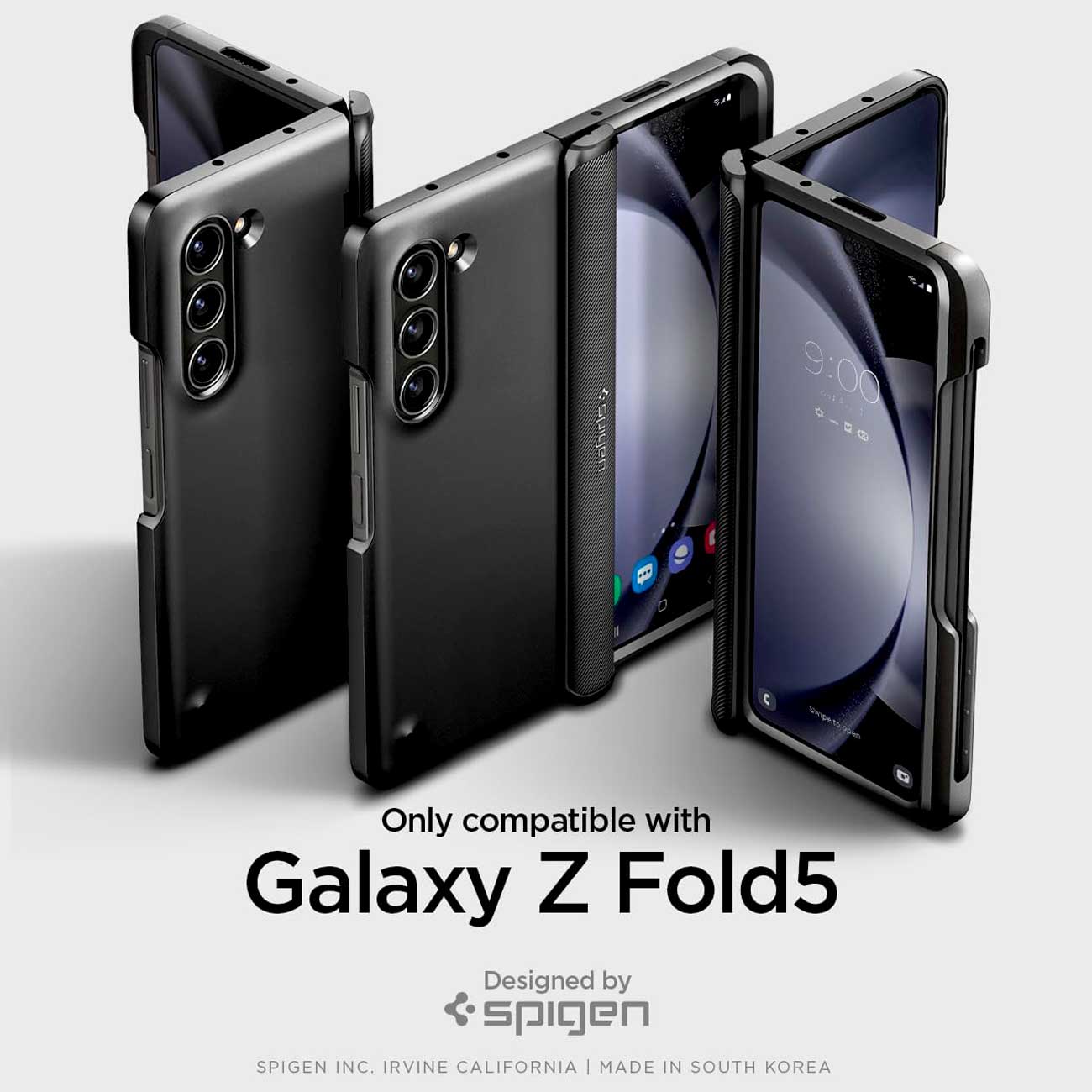 Case Spigen Slim Armor Pro (Pen Edition) Galaxy Z Fold 5 - Black - Spigen - Funda4 - 6 - 1 / CSSAPPEGZFOLD5 - BDastore