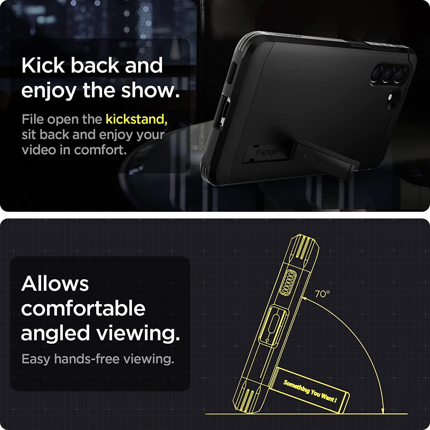 Case Spigen Tough Armor Galaxy S21 FE - Spigen - Funda/ STAGAS21FE - BDastore