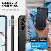 Case Spigen Tough Armor Galaxy S23 FE - Black - Spigen - Funda/ CSTAGS23FEBDastore