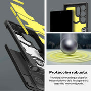 Case Spigen Tough Armor Galaxy S24 Ultra - Black - Spigen - Funda4 - 3 - 7 / CSTAG24U - BCKDastore