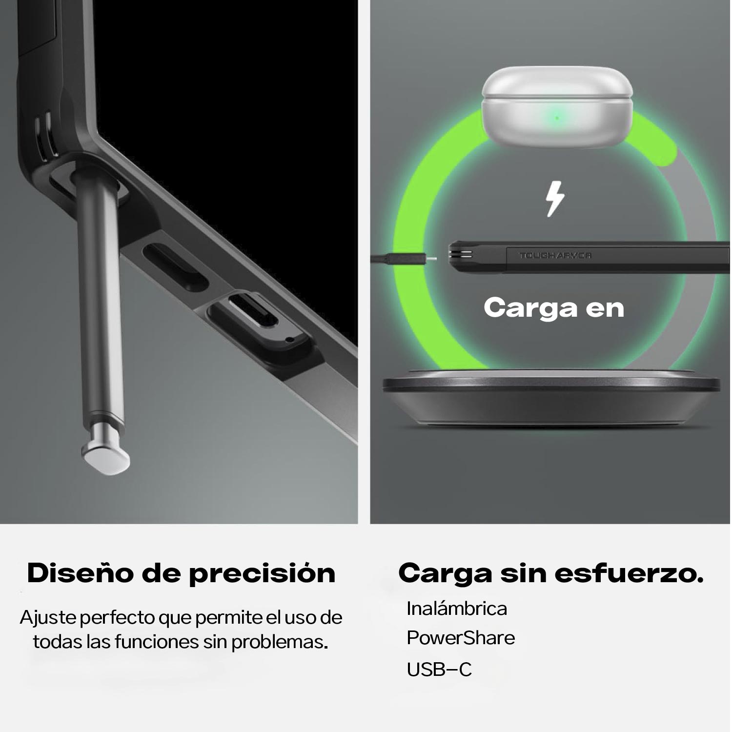 Case Spigen Tough Armor Galaxy S24 Ultra - Black - Spigen - Funda4 - 3 - 7 / CSTAG24U - BCKDastore
