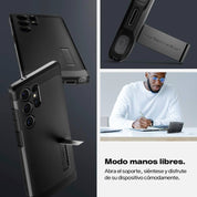 Case Spigen Tough Armor MagFit Galaxy S24 Ultra (MagSafe) - Black - Spigen - Funda/ CSTAMGS24U - BLDastore