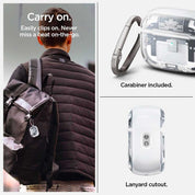 Case Spigen Ultra Hybrid AirPods Pro 2 (MagSafe) - Zero One White - Spigen - Funda5 - 6 - 3 / CSUHAPP2M - ZOWDastore