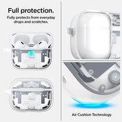 Case Spigen Ultra Hybrid AirPods Pro 2 (MagSafe) - Zero One White - Spigen - Funda5 - 6 - 3 / CSUHAPP2M - ZOWDastore