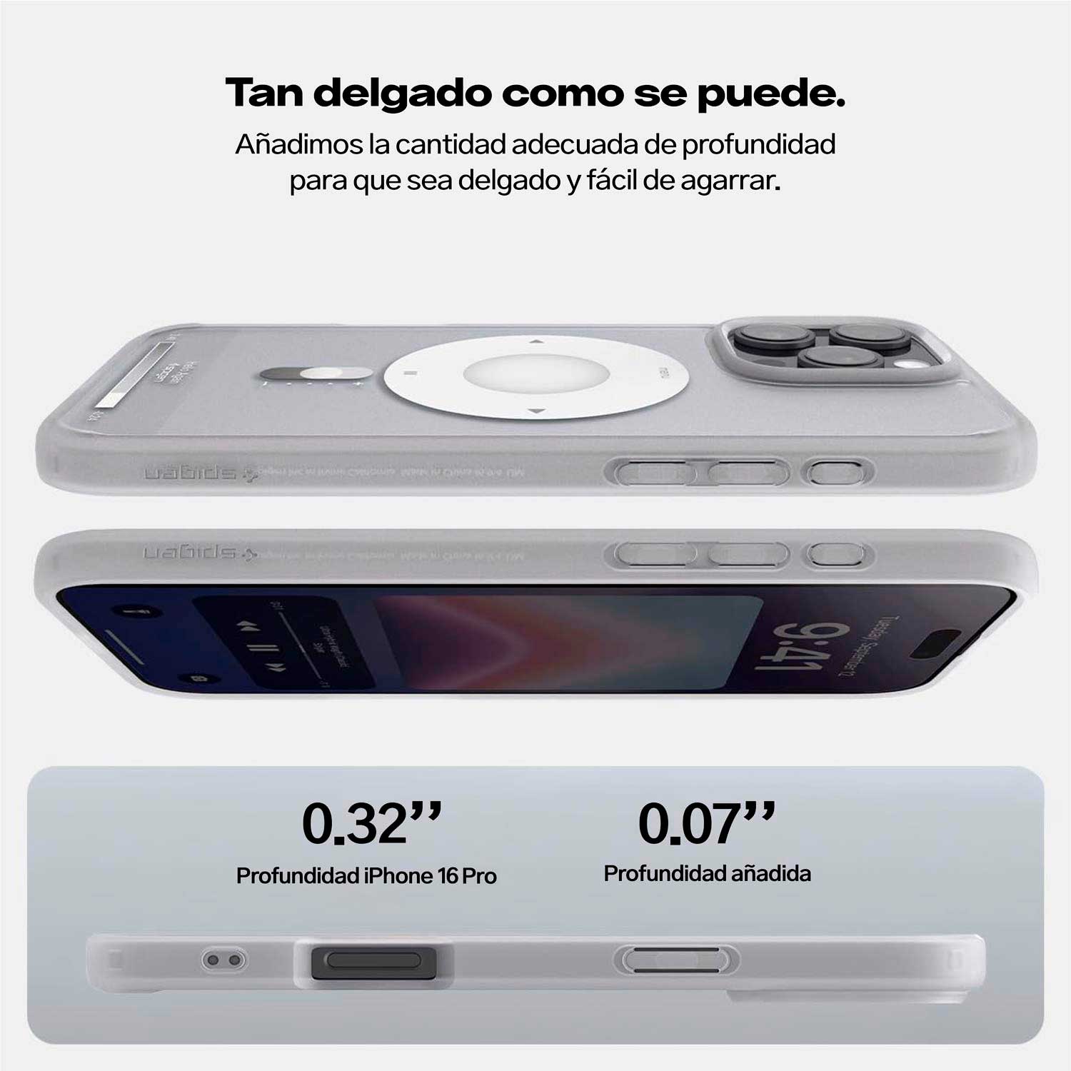 Case Spigen Ultra Hybrid Classic iPhone 16 Pro (MagSafe) - Spigen - Funda/ CSUHCIPH16P - SVDastore