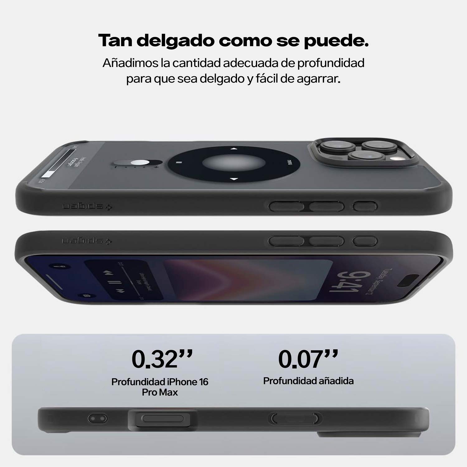 Case Spigen Ultra Hybrid Classic iPhone 16 Pro Max (MagSafe) - Spigen - Funda4 - 1 - 1 / CSUHCIPH16PM - BCKDastore