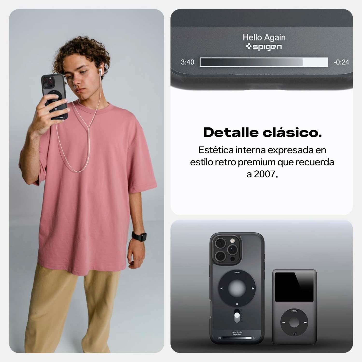 Case Spigen Ultra Hybrid Classic iPhone 16 Pro Max (MagSafe) - Spigen - Funda4 - 1 - 1 / CSUHCIPH16PM - BCKDastore