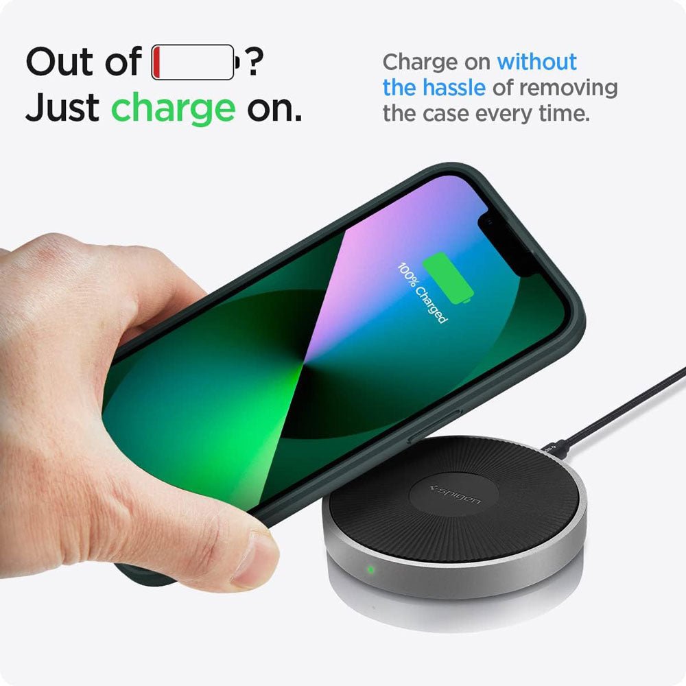 Case Spigen Ultra Hybrid iPhone 13 - Midnight Green - Spigen - Funda/ CSUHIPH14 - MDGRDastore