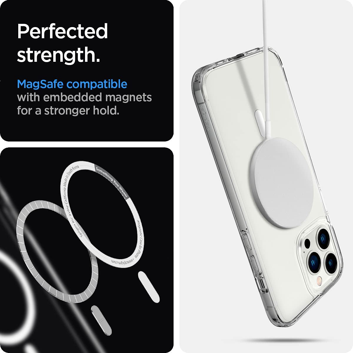 Case Spigen Ultra Hybrid Mag iPhone 13 Pro (MAGSAFE) - White - Spigen - Funda/ SUHMIPH13P - WDastore