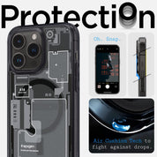 Case Spigen Ultra Hybrid Mag iPhone 14 Pro (MAGSAFE) - Zero One - Spigen - Funda3 - 5 - 3 / CSUHIPH14P - ZODastore