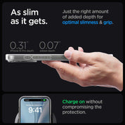 Case Spigen Ultra Hybrid Mag iPhone 15 Pro (MagSafe) - White - Spigen - Funda4 - 5 - 2 / CSUHMIPH15P - WHDastore