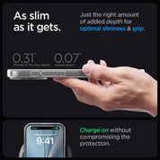 Case Spigen Ultra Hybrid Mag iPhone 15 Pro Max (MagSafe) - White - Spigen - Funda/ CSUHMIPH15PM - WHDastore